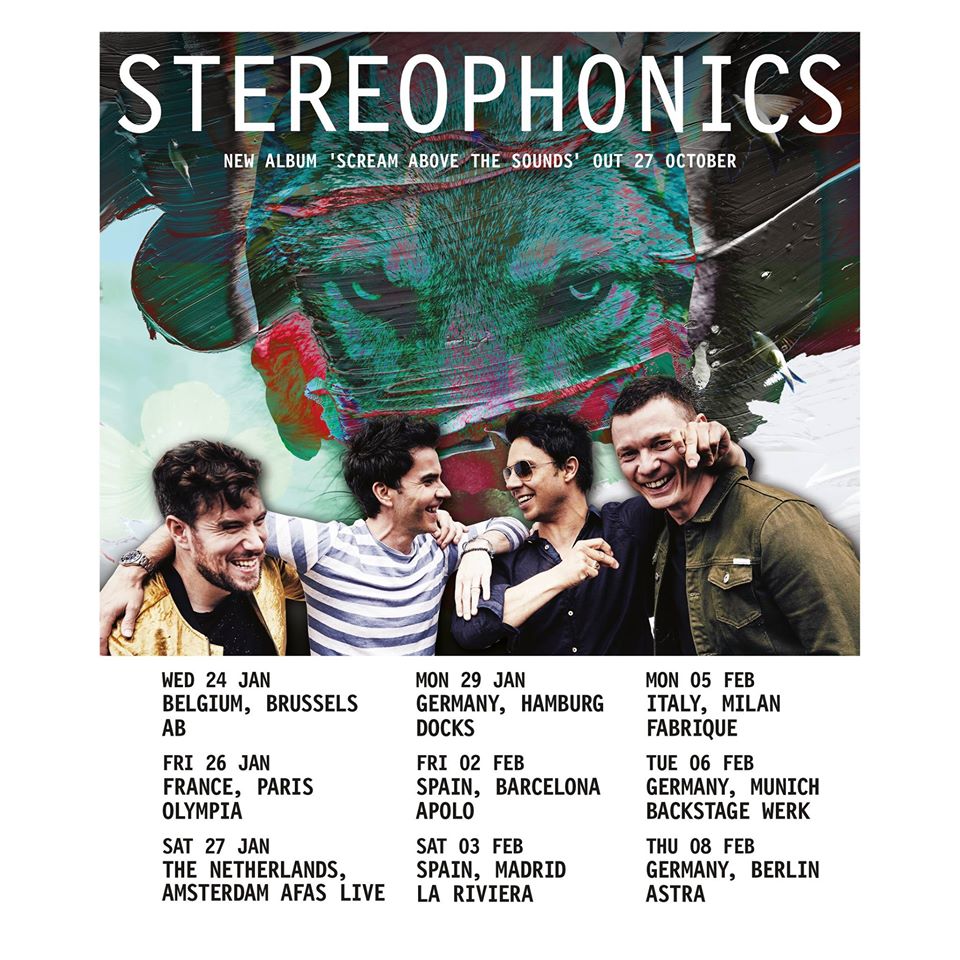 stereophonics tour italia